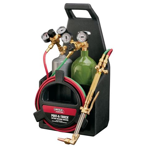 welding torch kit with tanks